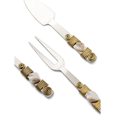 Drugge 3 Piece Stainless Steel Cheese Serving Set