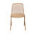 Zora Patio Plastic Dining Chairs with Metal Legs (Table Not Included)-124591003