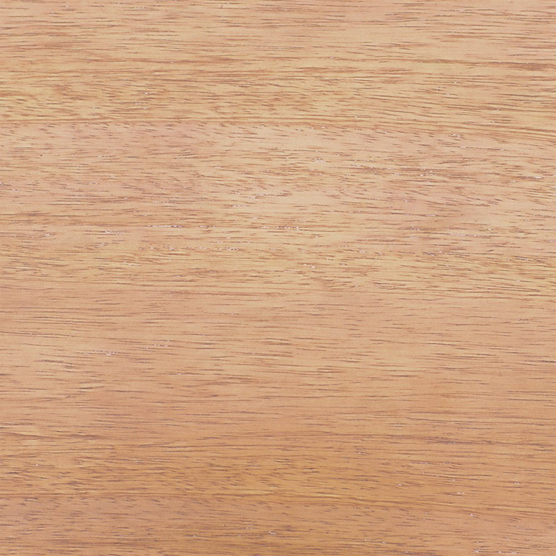 Table basse ronde avec tablette, Naturel, Bois