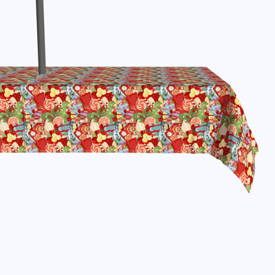 Dunwell Geometric Christmas Tablecloth