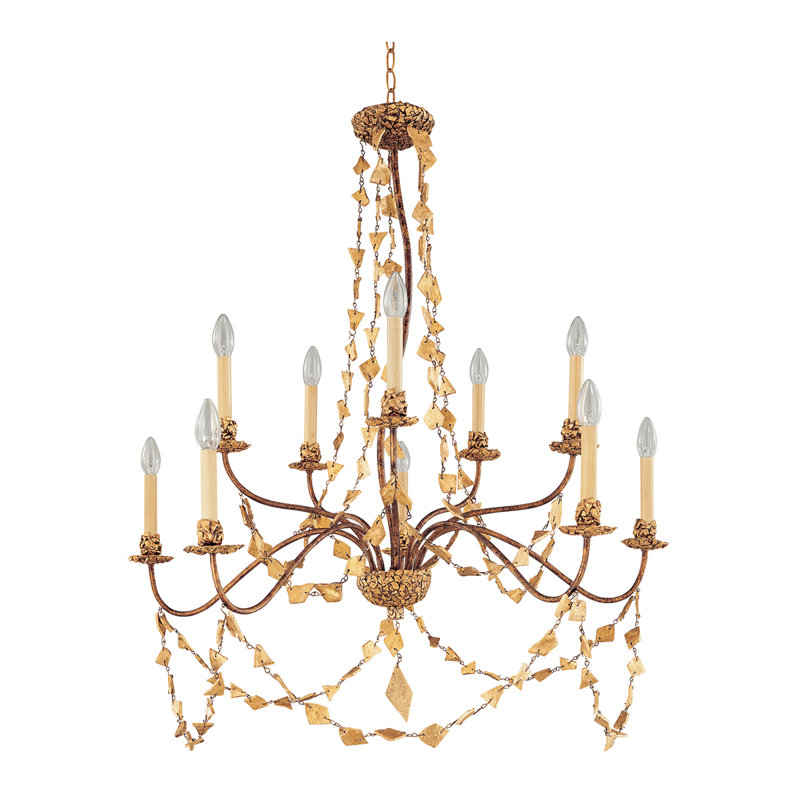 Carreiro 10 - Light Candle Style Chandelier