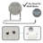 Wall Mounted Toilet Paper Holder