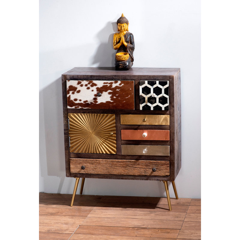 Etzel 75 cm W Chest of 6 Drawers