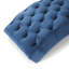 Chaise longue antique en velours bleu marine pour une expérience confortable avec base stable-121074014