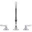 Triton Bowe 1.5 gpm Kitchen Sink Faucet with 9-5/16 In. Gooseneck Spout, Aerated Flow and Lever Handles