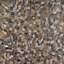 Cobblestone Motley Brown Sliced Pebble Honed Mosaic Tile-1375505422