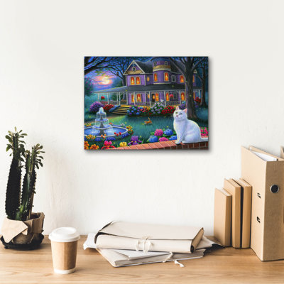 " Moonlight In The Garden " by Bridget Voth