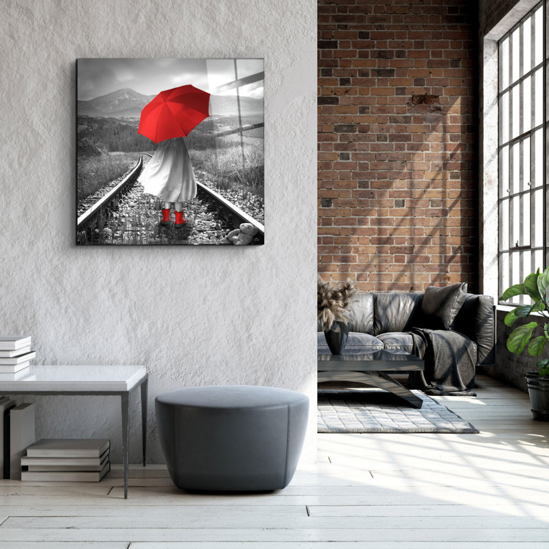 Superbe peinture décorative en verre trempé de 19,7 po x 19,7 po | 100% verre trempé, épaisseur: 0,16 pouce | Impression UV pour des couleurs éclatantes | Parfait pour la décoration intérieure, le salon ou le bureau