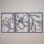 Ensemble de 3 décorations murales en métal-617052245-617052242
