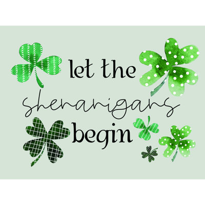 " Shenanigans Begin "