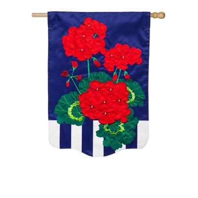 Double Sided 44 in. H x 28 in. W Polyester Garden flag