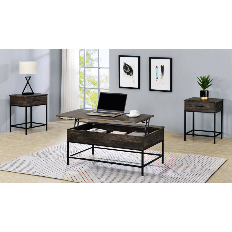 Alescia 3 - Piece Living Room Table Set