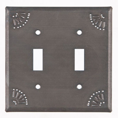 2-Gang Toggle Light Switch Wall Plate