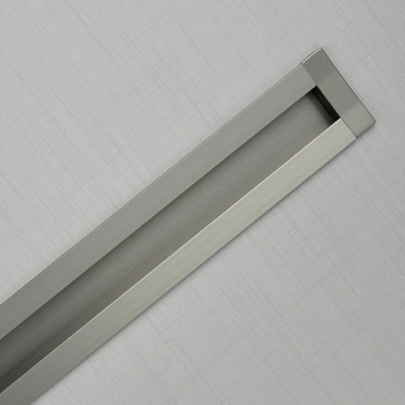 Smart Recessed Pull, Stainless Steal