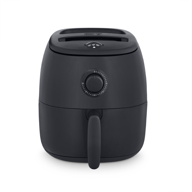 DASH Tasti-Crisp Family Size Air Fryer 6 Qt., Black