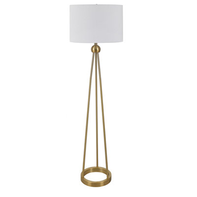 Sonder 60" Linen Floor Lamp