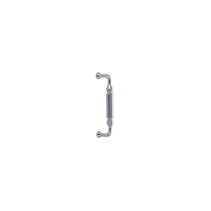 Emtek Knoxville Glass Shower Door Pull 8-in, (GBTB), Polished Chrome