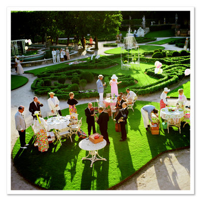 " Getty Images, "Garden Party", Slim Aarons, January 1, 1970 " by Slim Aarons