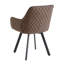 Linen Blend Upholstered Armchair-676442112-676442118-676442119