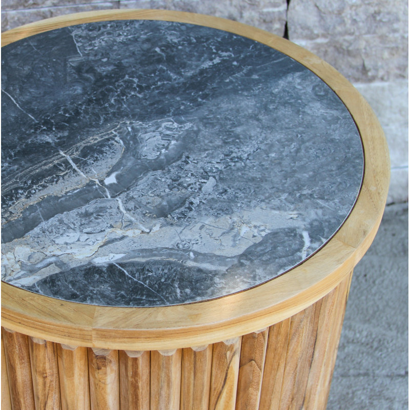Table d'appoint Estate Teak & Orobico