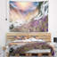 Tapisserie fleurs en carpathians crocus Landscape-1277115815