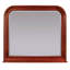 Marseilles Arched Solid Wood Beveled Wall Mirror
