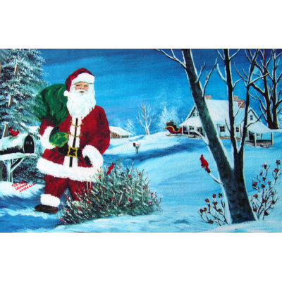 Ternes Non-Slip Christmas Indoor Doormat