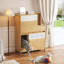 Meuble pour chat moderne 2 en 1 - Enceinte pour litière et chat avec rangement pour 2 chats - Naturel-559202530