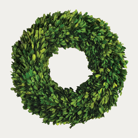 Bateman Preserved Boxwood Wreath