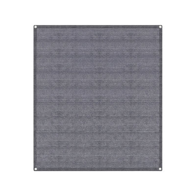 RV Outdoor Mat 8x10, Reversible Breathable Camping Patio Rug for Camper Trailer Picnic Blue Gray