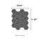 Sage 3" x 3" Hexagon Porcelain Matte Mosaic Tile