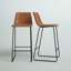 Liekele Upholstered Modern Dining Stools-22248255-22248254