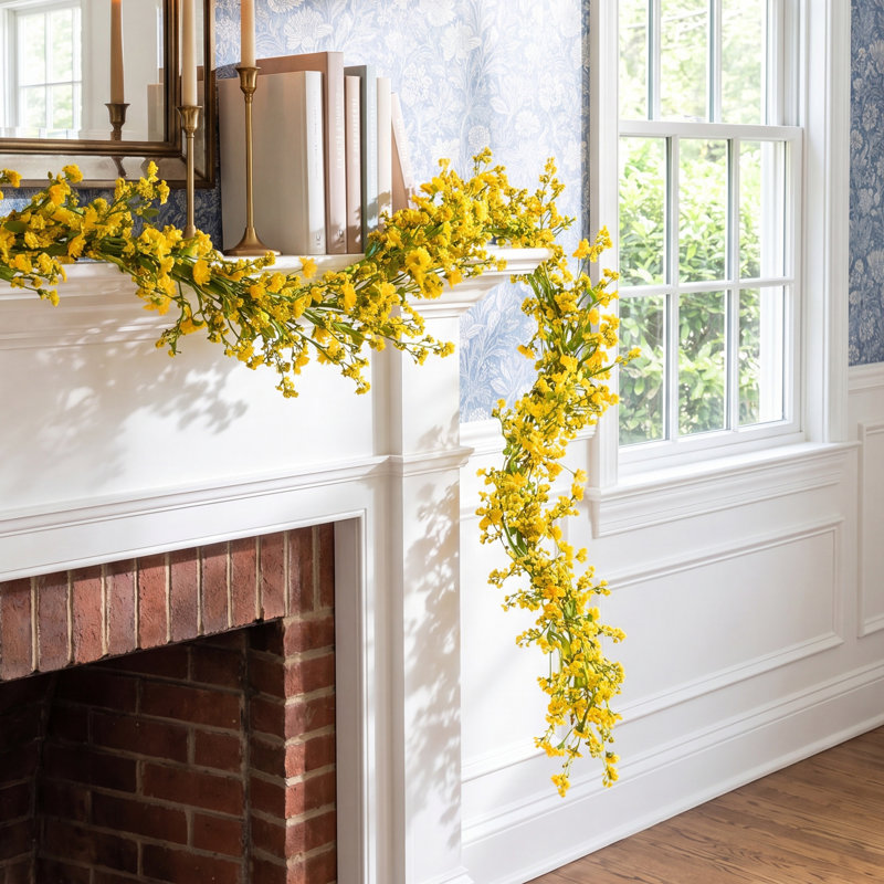 62'' in. Faux Wildflower Garland