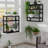 2 Pack Multifunctional Bamboo Towel Organizer Wall Mount Storage Rack-1597933971