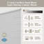 Store alvéolaire semi-transparent sans fil 1,5 po EcoHome-627169585-598726399