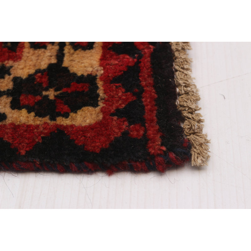 Tapis unique en laine de style années 1990 de 5 pi 3 po x 7 pi 10 po Aurika