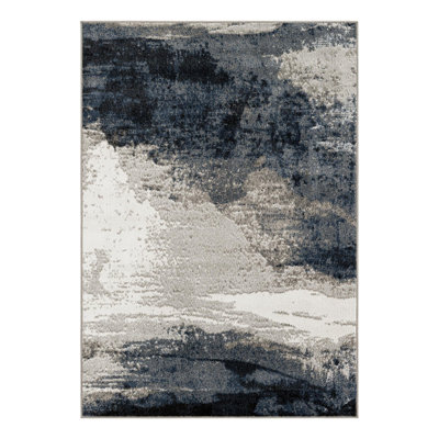 Ivy Bronx Glomma Nathanyl Rug Blue