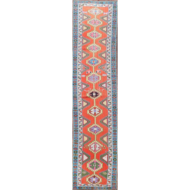 Tapis de couloir turc 100% soie Anatolian 3 x 15