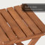 Ensemble de table basse et tabourets de patio pour 2 personnes en bois