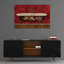 «Royal Red Bath I» par Lisa Audit, art mural en verre acrylique-644264074