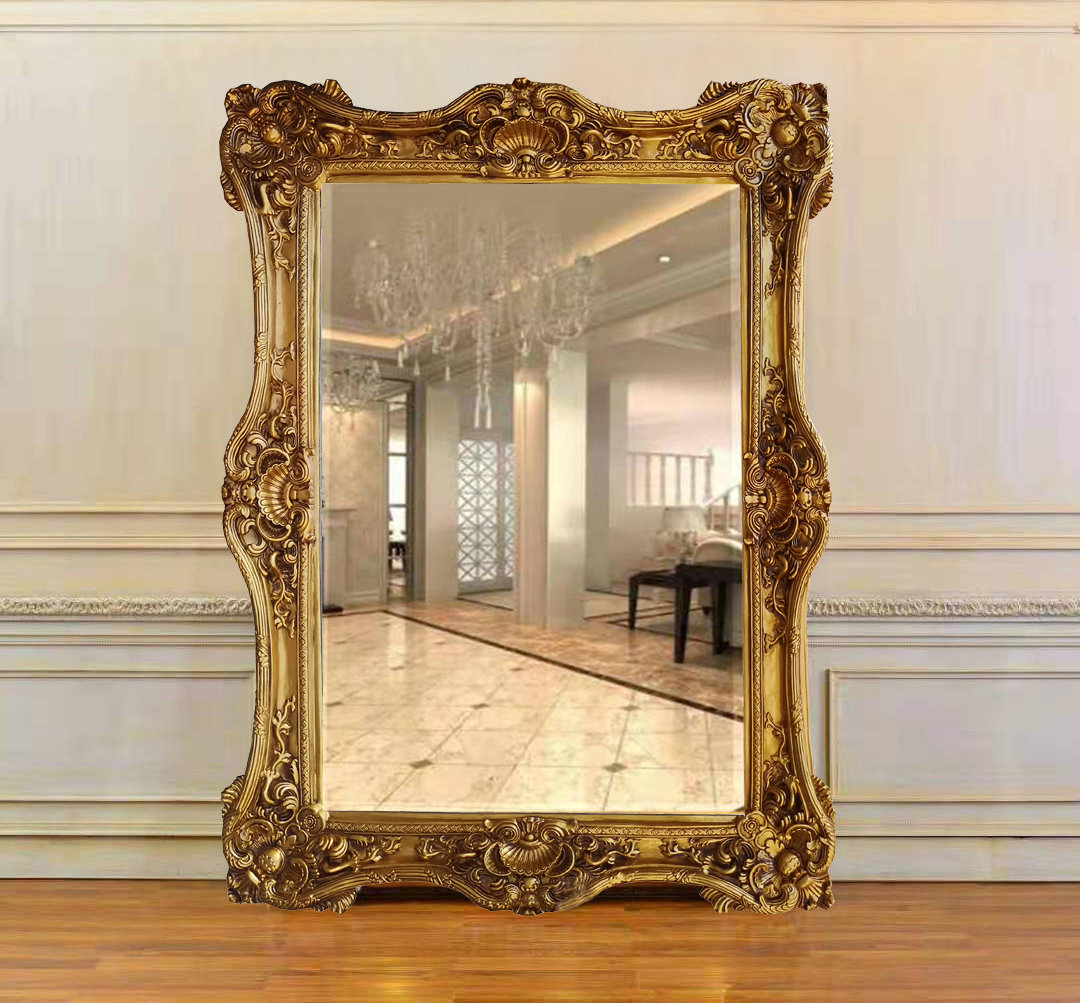 Majestic Antique Gilded Mirror