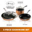 Batterie de cuisine 5 pièces Gotham Steel