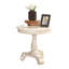 Table d'appoint H 26,5 po - Bois massif gracieux et bout élégant 26 po-97450154