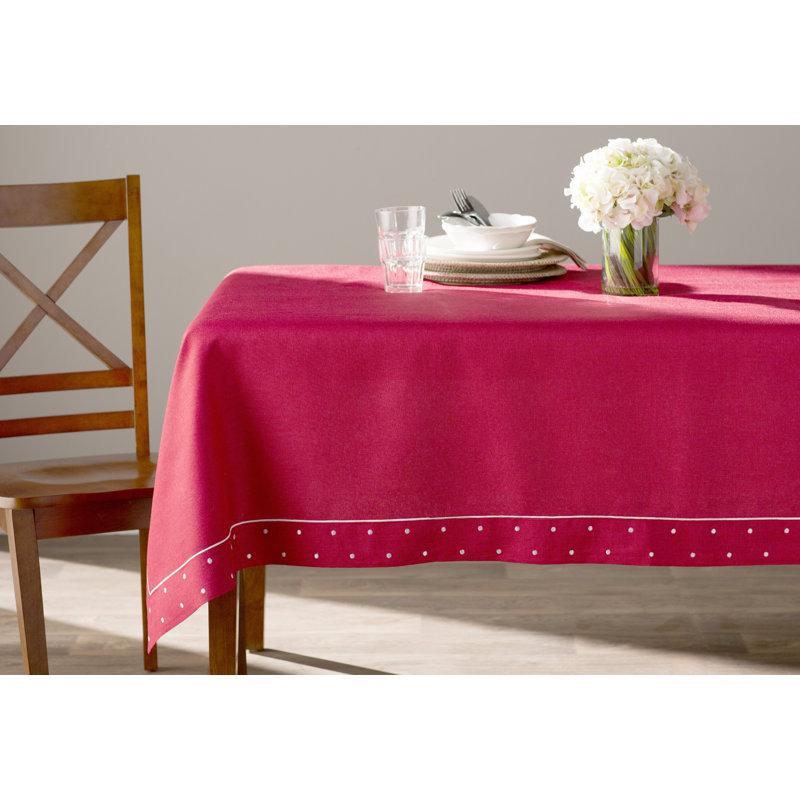 Nappe Breen, L 140 po x l 65 po, Rouge