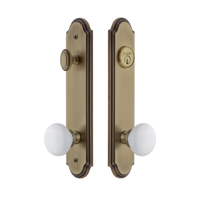 Ensemble d'entrée complet Arc High, Laiton rétro, 2.75"