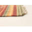 Kilim fabriqué à la main à motif oriental en laine orange/vert/beige Tapis décoratif-1250523732