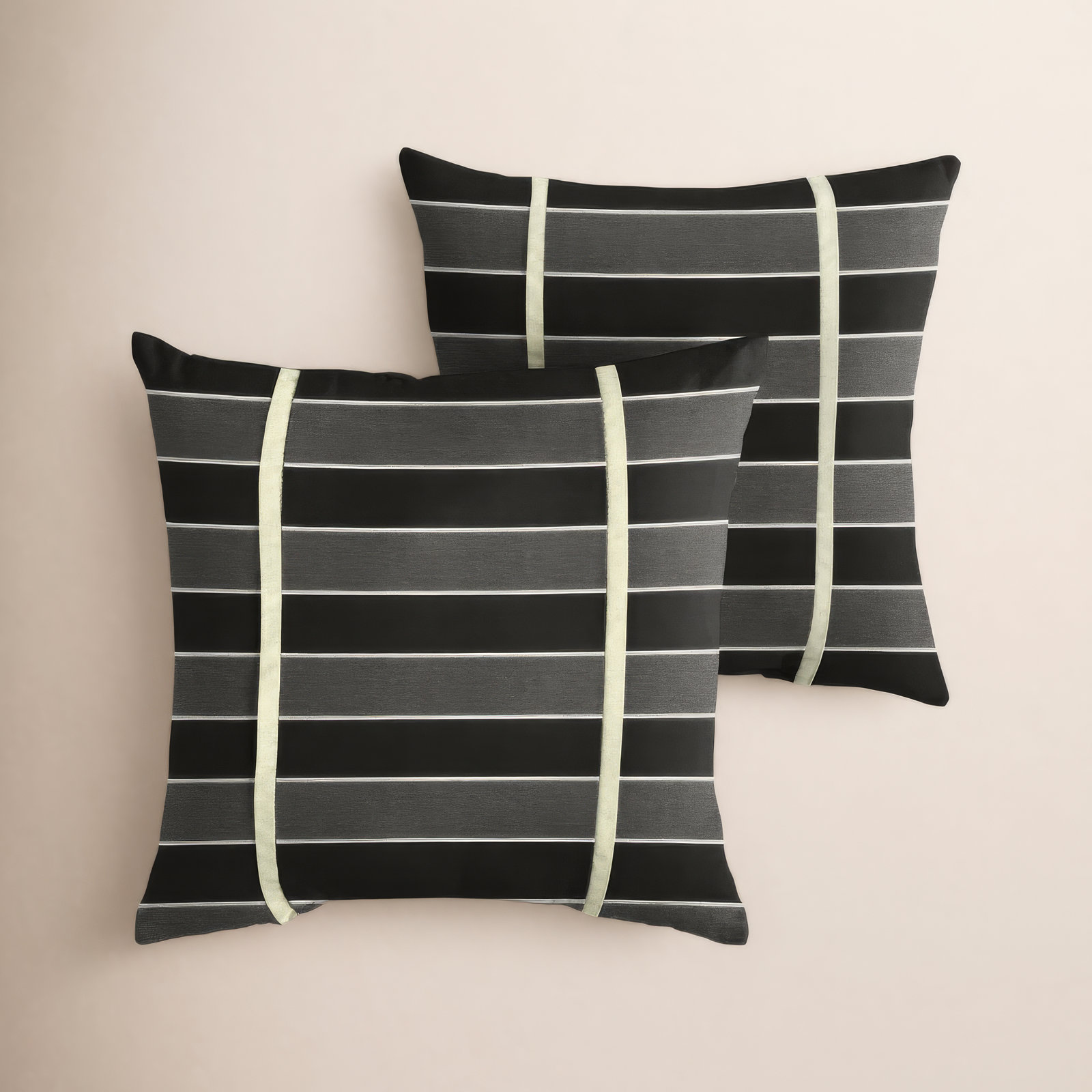 Grinell Striped Indoor/Outdoor Throw Pillow, 22" x 22"
