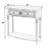 37" Serpentine-Shaped Console Table-1101618785