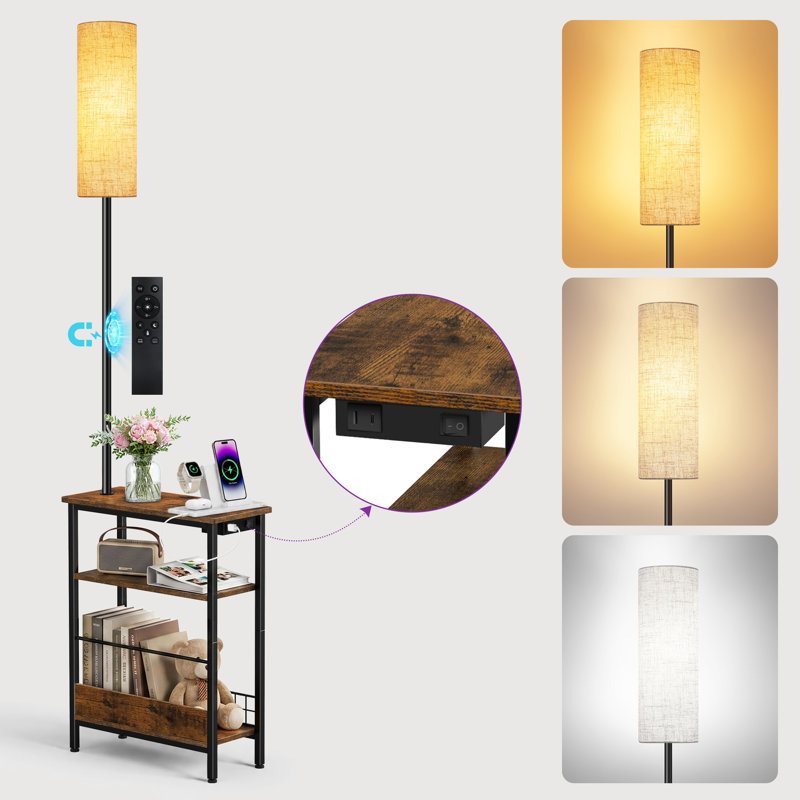 Floor Lamp, Brown