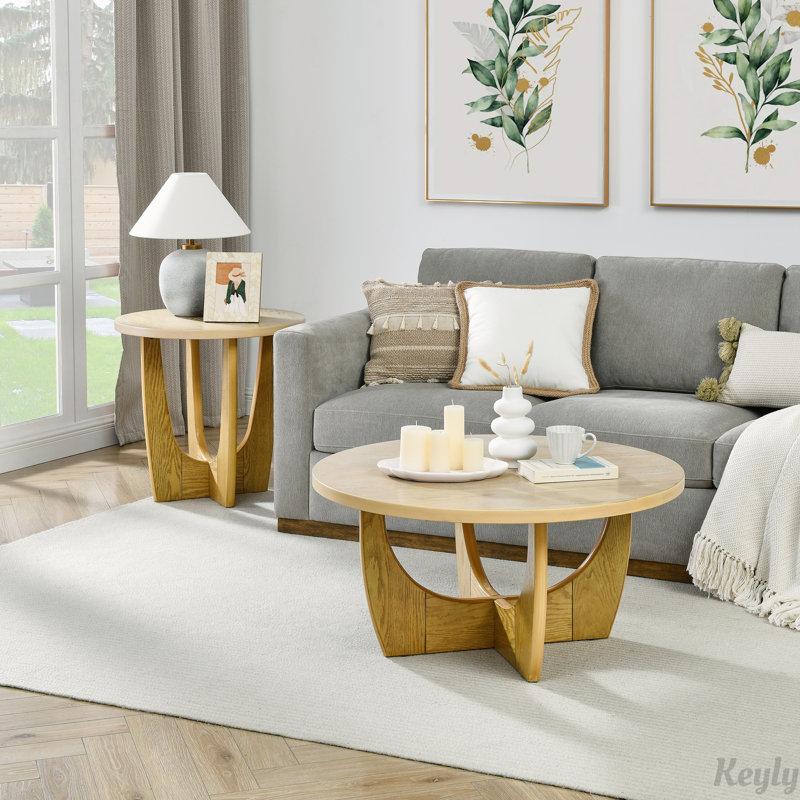 Modern Coffee Table Set Nesting Tables